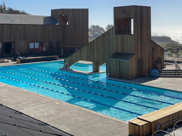 view of pool