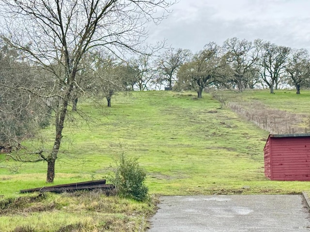 2131 1st Ave, Napa, CA 94558 - view of yard with a rural view