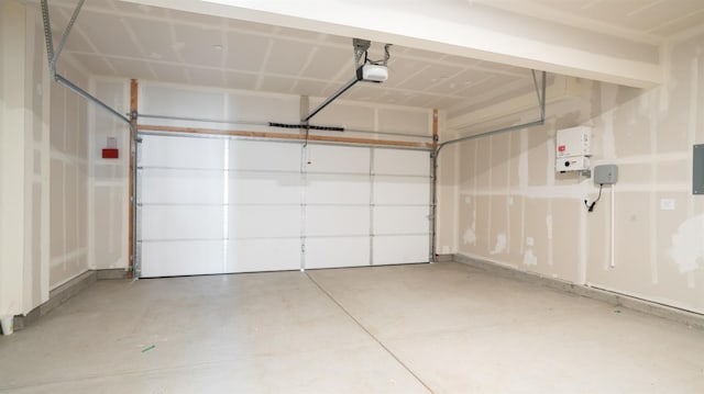 1059 Jarup Dr, Lathrop, CA 95330 - garage featuring a garage door opener