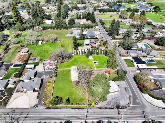 birds eye view of property featuring a residential view