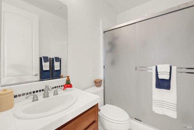 830 Elderberry Loop, Vacaville, CA 95688 - bathroom featuring toilet, a stall shower, and vanity