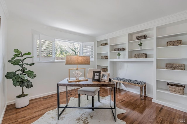 835 S Eliseo Dr, Greenbrae, CA 94904 - office with wood finished floors