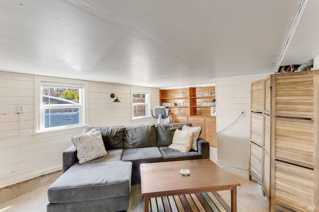 36 Wilson Ave, Vallejo, CA 94590 - living area with wooden walls