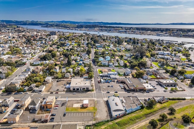 36 Wilson Ave, Vallejo, CA 94590 - aerial view with a water view and a residential view