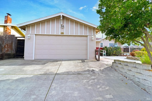 1014 Falcon Dr, Vallejo, CA 94589 - view of front of property with stucco siding, concrete driveway, and fence