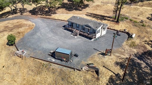 drone / aerial view