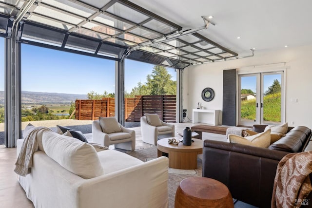 4127 Dry Creek Rd, Napa, CA 94558 - living area featuring a sunroom