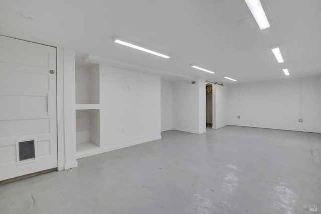 interior space featuring visible vents