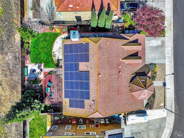 aerial view