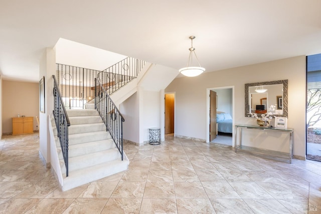 view of stairs