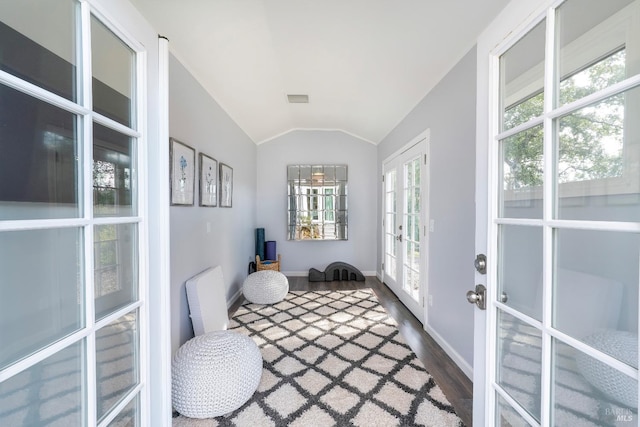 603 Sunnyside Rd, Saint Helena, CA 94574 - sunroom featuring french doors and visible vents