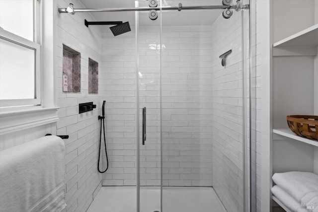 full bath with a stall shower