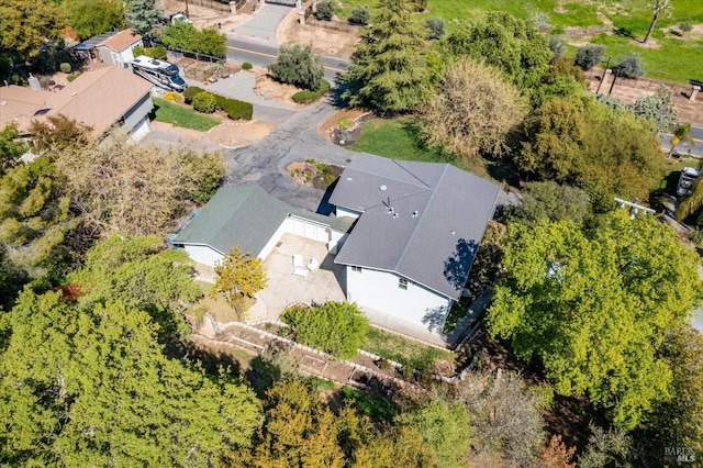 drone / aerial view