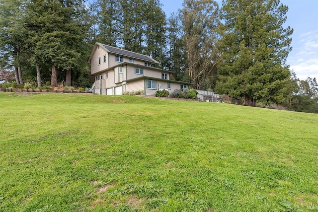 view of yard
