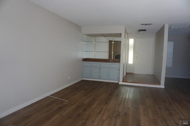 237 Sunflower Ct, Fairfield, CA 94533 - unfurnished living room with dark wood finished floors and baseboards