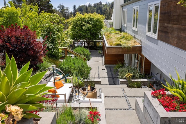 35 Bernard St, Mill Valley, CA 94941 - view of yard
