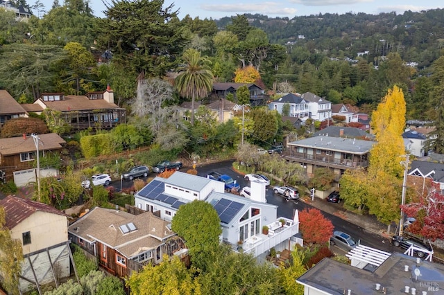 35 Bernard St, Mill Valley, CA 94941 - aerial perspective of suburban area