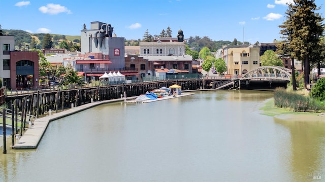 1645 Weaverly Dr, Petaluma, CA 94954 - view of dock with a water view