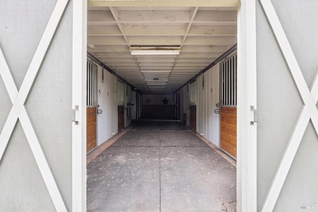 view of stable