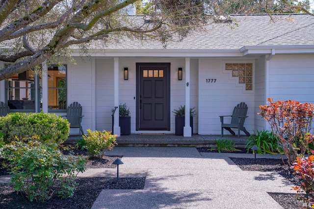 1777 Adams St, Saint Helena, CA 94574 - entrance to property featuring roof with shingles and covered porch