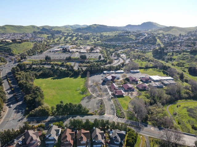 drone / aerial view featuring a residential view