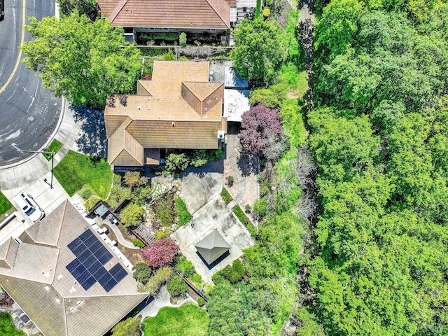 aerial view