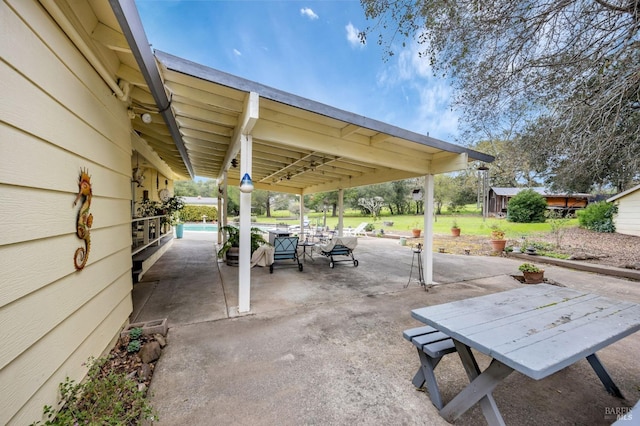 view of patio / terrace