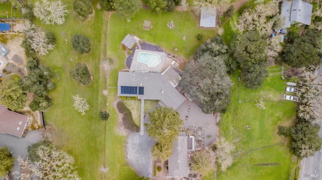 drone / aerial view