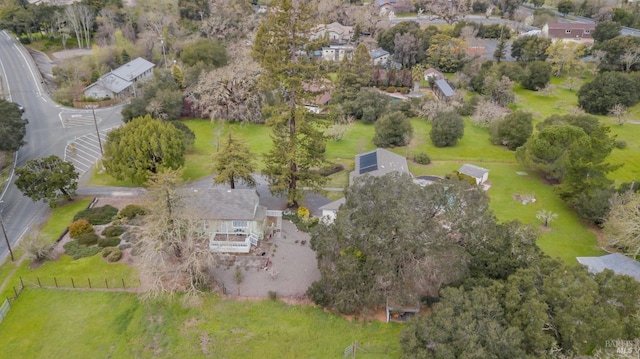 drone / aerial view