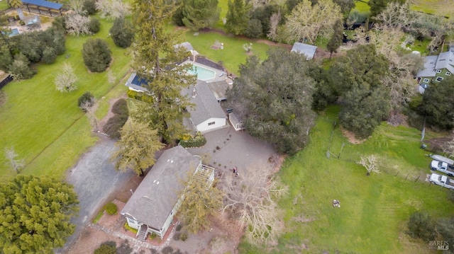 drone / aerial view