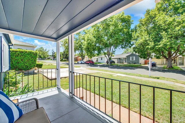 624 Annette Ave, Vallejo, CA 94591 - balcony with a porch and a residential view