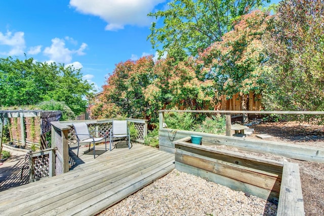 280 Park St, Concord, CA 94520 - view of wooden terrace