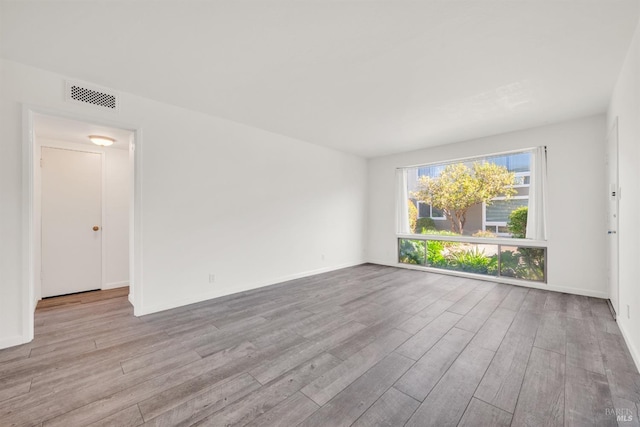 1008 Los Gamos Rd Unit F, San Rafael, CA 94903 - empty room with wood finished floors and baseboards