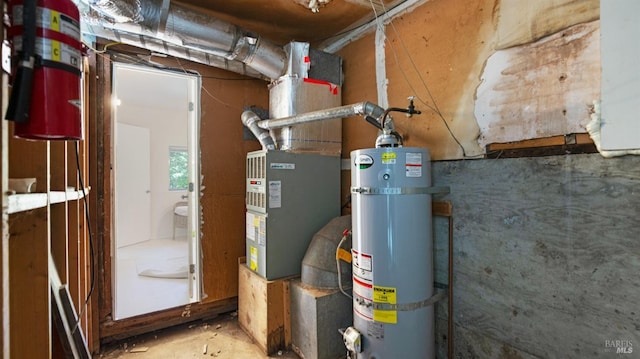 317 Olema Rd, Fairfax, CA 94930 - utilities featuring strapped water heater and heating unit