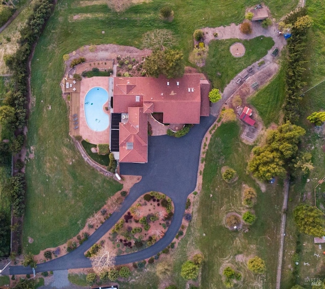 aerial view