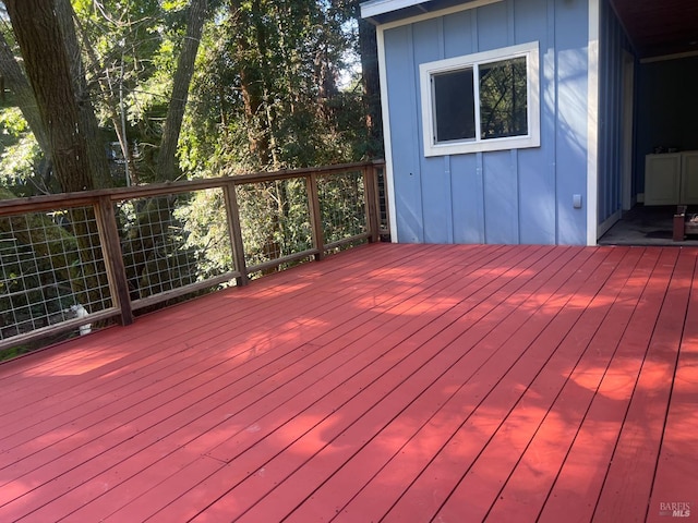 view of deck