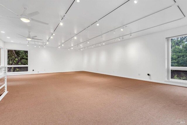 116 Tartan Way, Fairfield, CA 94534 - unfurnished room with carpet floors, a ceiling fan, and baseboards