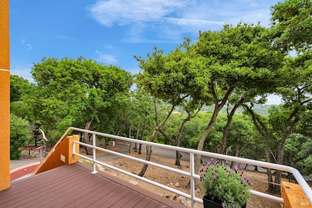 view of deck