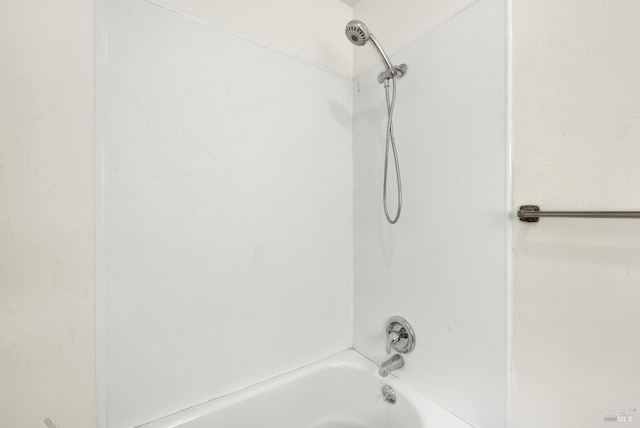 bathroom featuring bathtub / shower combination