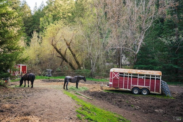 11900 Hwy 116, Guerneville, CA 95446 - surrounding community with fence and a forest view