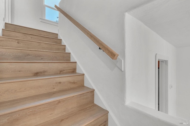 view of stairs