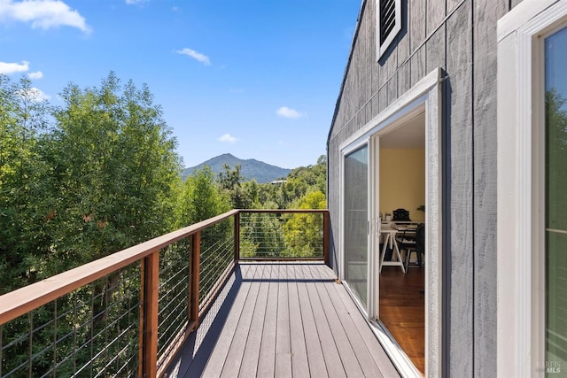 162 Wolfe Grade, Kentfield, CA 94904 - balcony with a mountain view