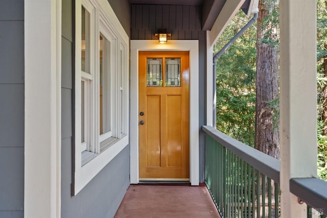 162 Wolfe Grade, Kentfield, CA 94904 - property entrance with covered porch