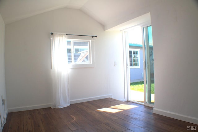 224 Walnut St, Suisun City, CA 94585 - interior space featuring plenty of natural light, vaulted ceiling, and wood-type flooring