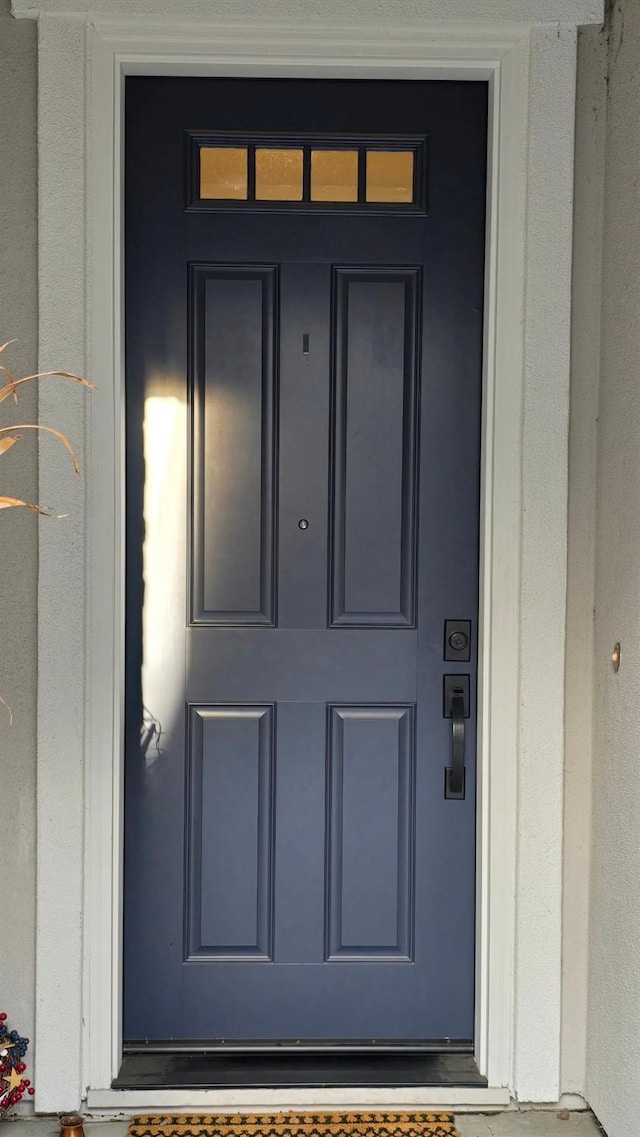 view of property entrance