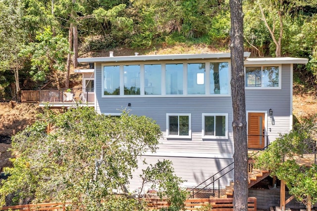 421 Rose Ave, Mill Valley, CA 94941 - view of rear view of property