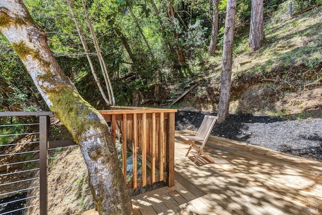 421 Rose Ave, Mill Valley, CA 94941 - view of deck