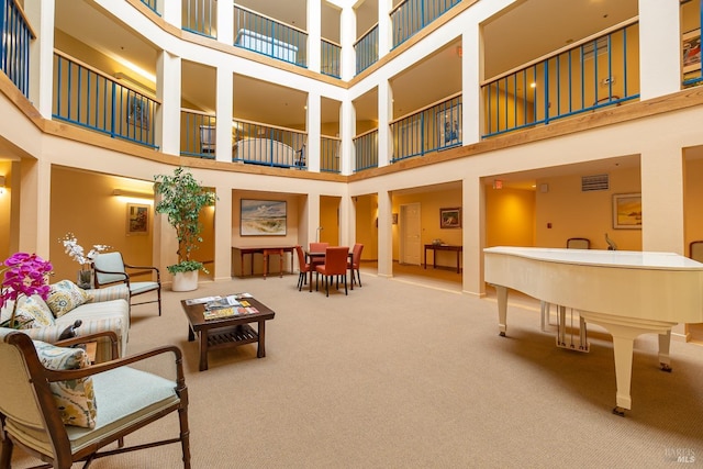 view of community lobby