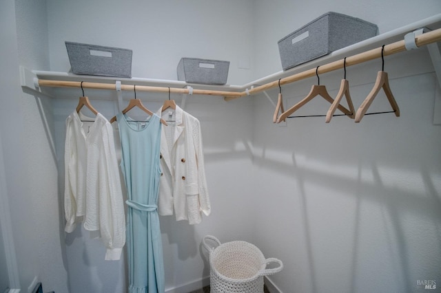 view of spacious closet
