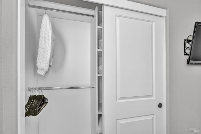 view of closet